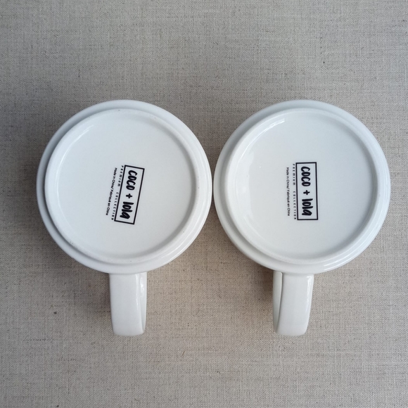 Set of 2 Ceramic Mugs - Picture 3 of 5